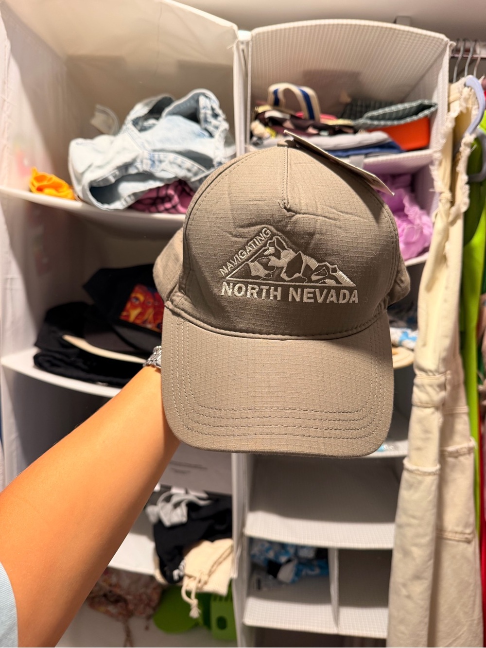 NWT Zara north Nevada men’s ' Baseball Cap mountains m size